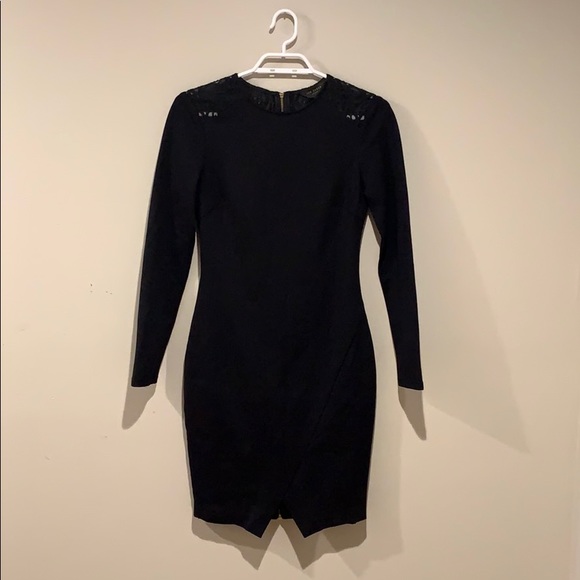 Ted Baker London Black Lace Back Dress - Women’s UK Size 1 - Picture 2 of 14